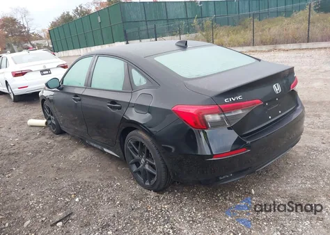 2022 Honda Civic Sport из США, поврежденный, VIN 2HGFE2F58NH563828